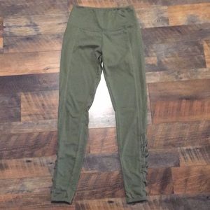Olive green leggings